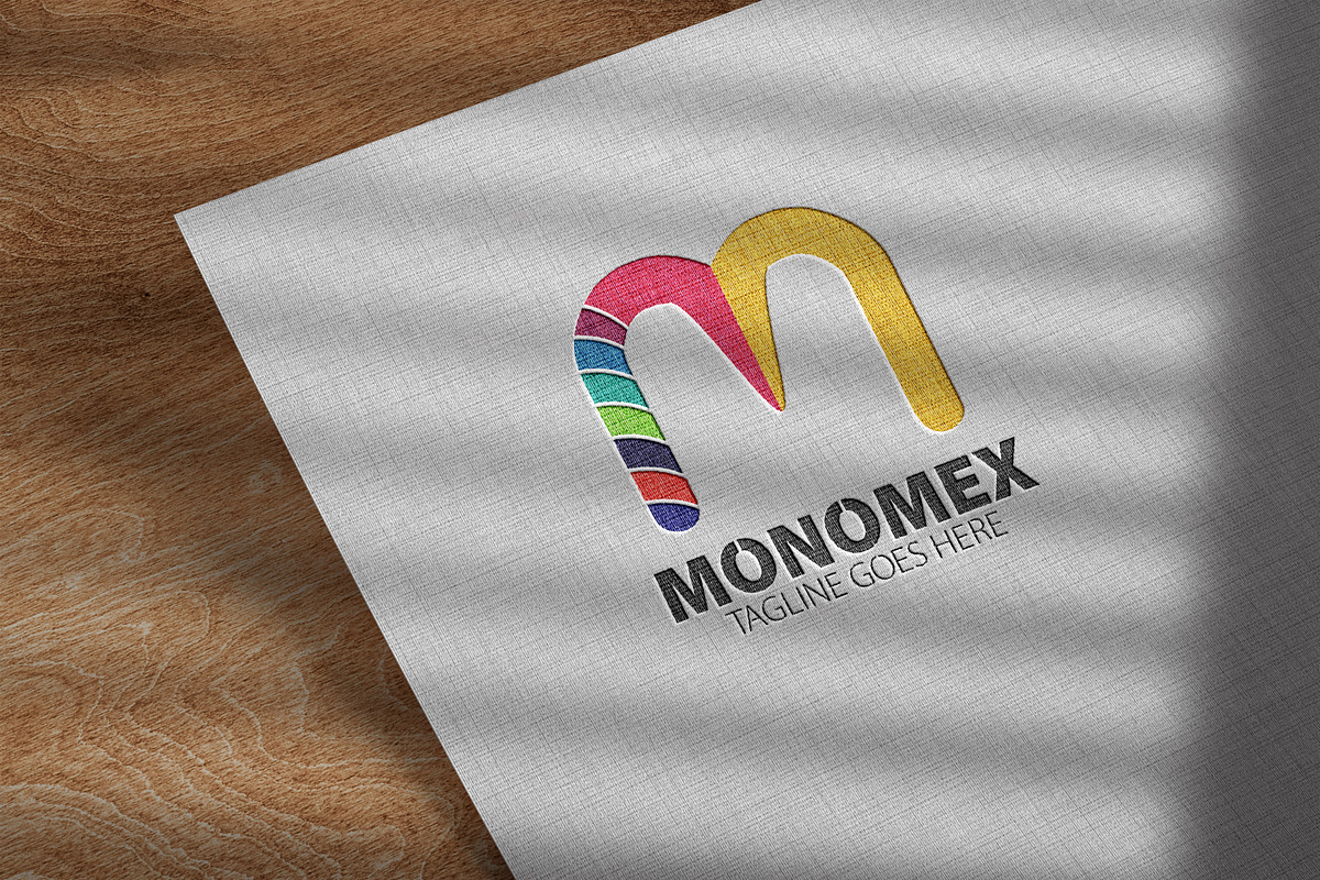 M Logo Letter, a Branding & Logo Template by Josuf Media (Photo 4 of 5)