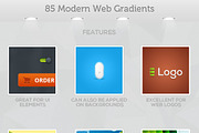 85 Modern Photoshop Gradients, a Gradient Add-On by Punct Supply (Thumbnail 2 of 2)