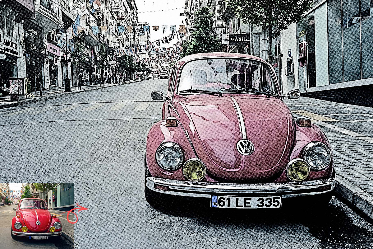 Classic Film Texture Pro Actions, an Action Add-On by MRI STUDIO (Photo 13 of 16)