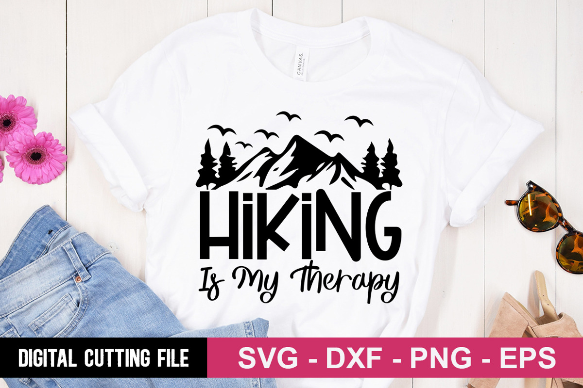 Hiking SVG Bundle, a Graphic by Buysvgbundles (Photo 6 of 10)