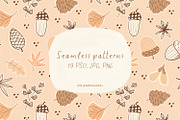 Leaf Fall Season - frames & patterns, an Object Graphic by polikarpovaart (Thumbnail 7 of 16)