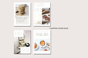 Canva Minimal Cookbook Template, a Magazine Template by Deepa Template Studio (Thumbnail 4 of 10)