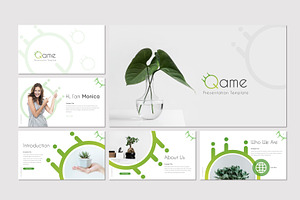 Qame - Powerpoint Template