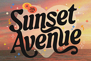 TAN-SUNSET, a Serif Font by TanType (Thumbnail 1 of 11)