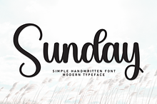 Sunday | Script Font