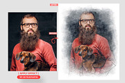 Artisan Aquarelle Painting Action, an Action Add-On by MRI STUDIO (Thumbnail 2 of 15)