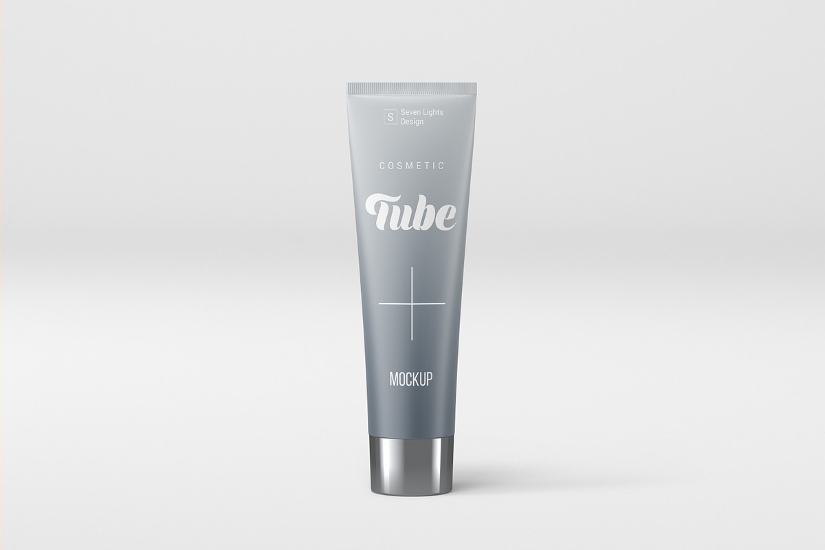 Cosmetic Tube Mockup #1, a Packaging Mockup by Seven Lights (Photo 3 of 9)