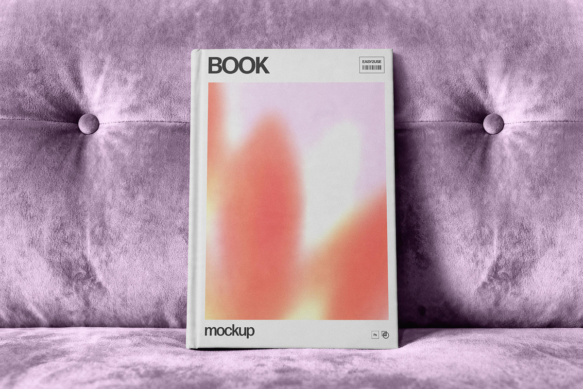 Hardcover Book Mockup on Velvet, a Books & Magazine Mockup by Design Squad (Photo 1 of 4)