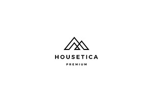 house home mortgage roof architect, a Branding & Logo Template by VASTARD STUDIO