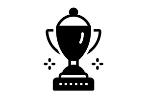 Bronze champion solid icon, a Solid Icon by Creative priyanka