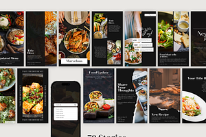 Food Instagram Marketing Templates