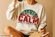All is Calm Said No Teacher Ever SVG, a Graphic by mh_arif (Thumbnail 2 of 4)