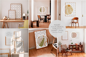 Frame Mockup SET Of 6PSD Copenhagen