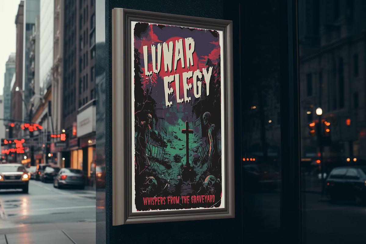 Vintage Horror Fonts&Posters Bundle, a Symbol Font by Vozzy Vintage Fonts (Photo 5 of 21)