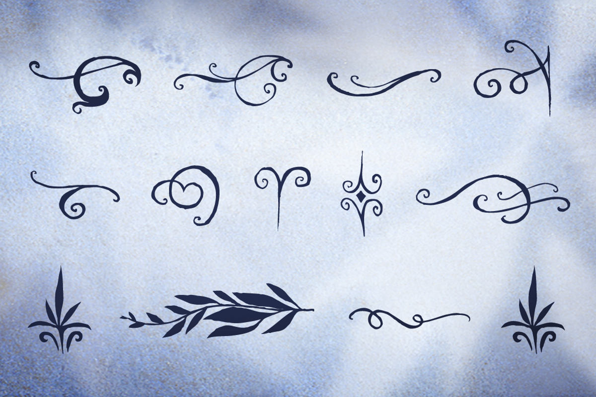 Blue Goblet Ornaments preview 2