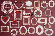 Vintage Christmas Collage Pack, an Object Graphic by Designwork (Thumbnail 2 of 9)