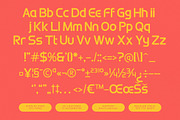 Burst Merch Futuristic Display Sans, a Sans Serif Font by timelesstype.co (Thumbnail 14 of 15)