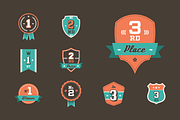 Winner award labels, an Object Illustration by vekstok (Thumbnail 1 of 3)