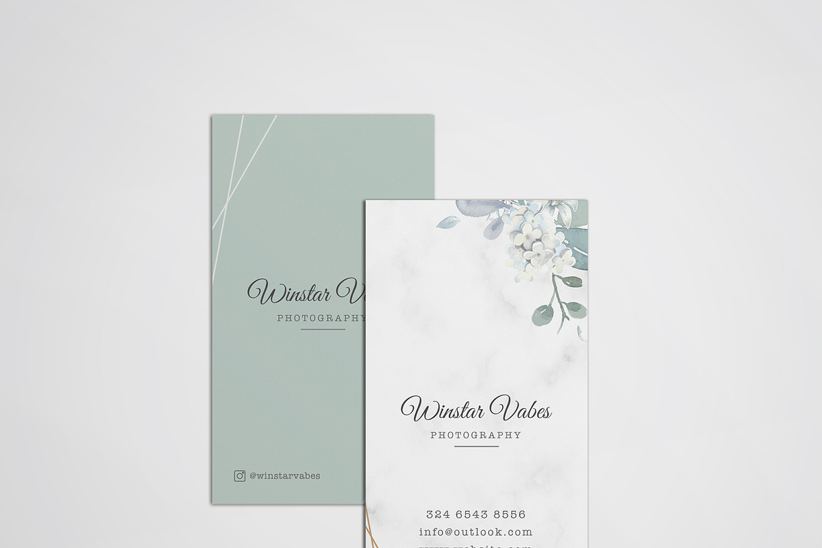 Photography Business Card, a Business Card Template by TelaTemplates (Photo 5 of 7)