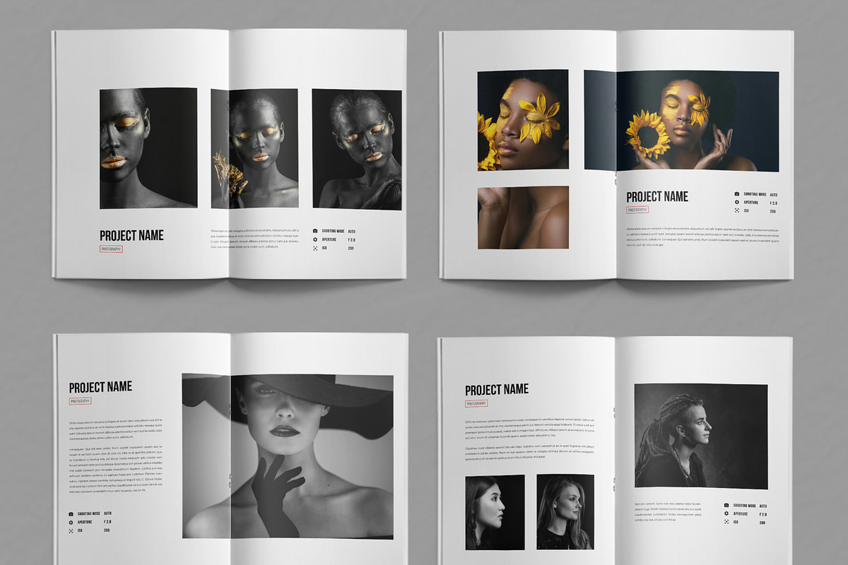 Photography Photo Book Layout