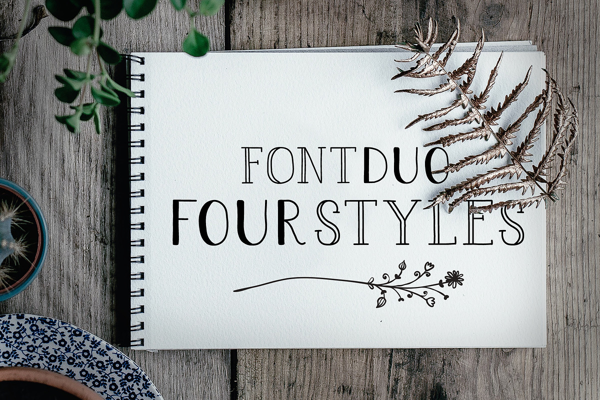 Pigeon Scout Font Collection preview 2