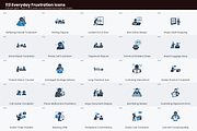 Everyday Frustration Icons, a Solid Icon by Symbolic Language (Thumbnail 3 of 7)