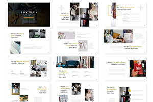 Browny - Keynote Template