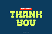 Mujenort Bold - Font Duo & College, a Slab Serif Font by QR Design Studio (Thumbnail 9 of 9)