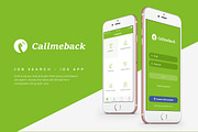 Callmeback Job Search, an UI Kit Template by hoangpts (Thumbnail 1 of 3)
