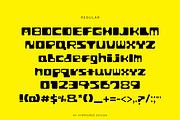BOXHEAD - Display Font, a Font by Hybridbee Design (Thumbnail 2 of 8)