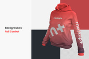Realistic Women Hoodie Mockup, a Hoody Mockup by Mockup+ (Thumbnail 5 of 5)