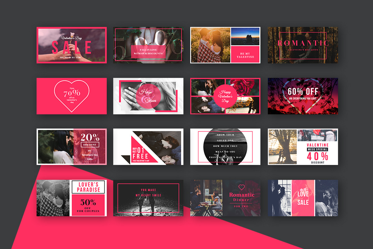 Love - Social Media Pack - 50% off, a Social Media Template by Designbase (Photo 6 of 9)
