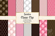 Classic Chic Digital Paper, a Texture Graphic by Digital Curio (Thumbnail 1 of 3)