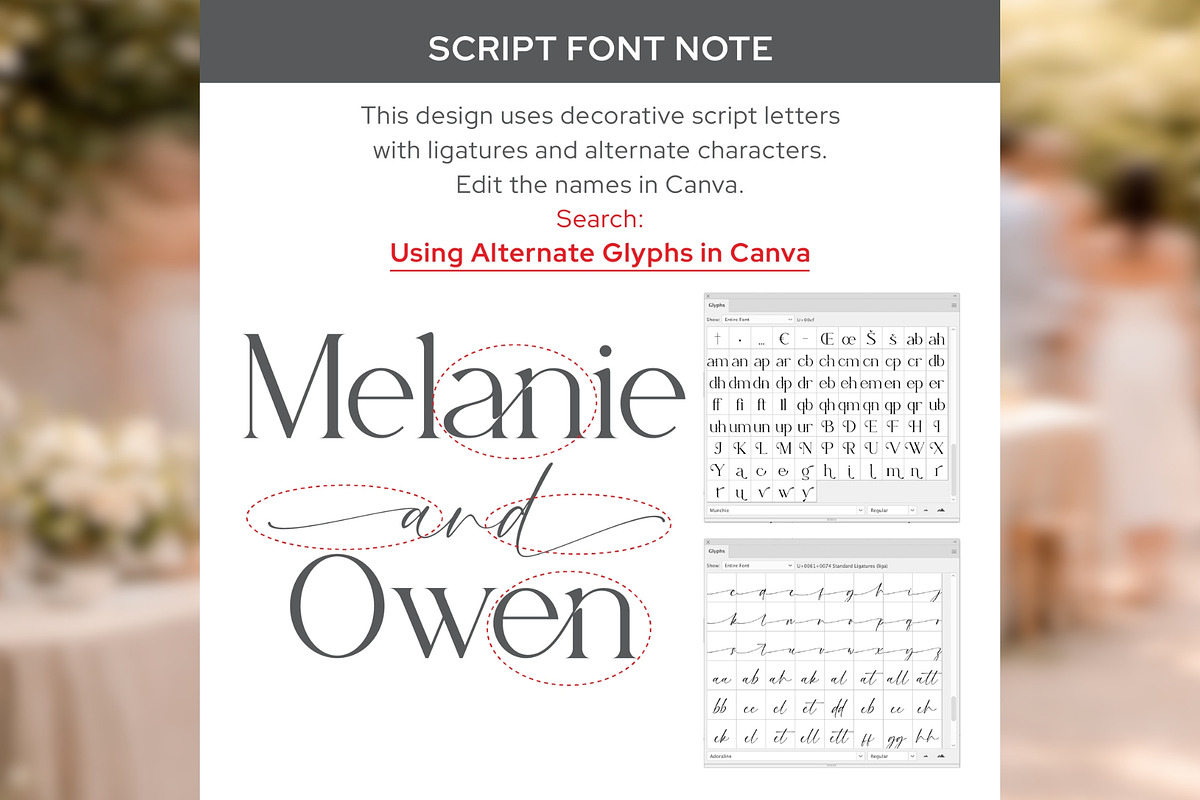 Elegant Save Date Canva bd005, an Invitation Template by TyphoonStudio (Photo 10 of 10)
