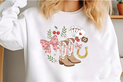 Preppy Cowgirl Coquette Png, an Illustration by Craft Nest (Thumbnail 2 of 6)