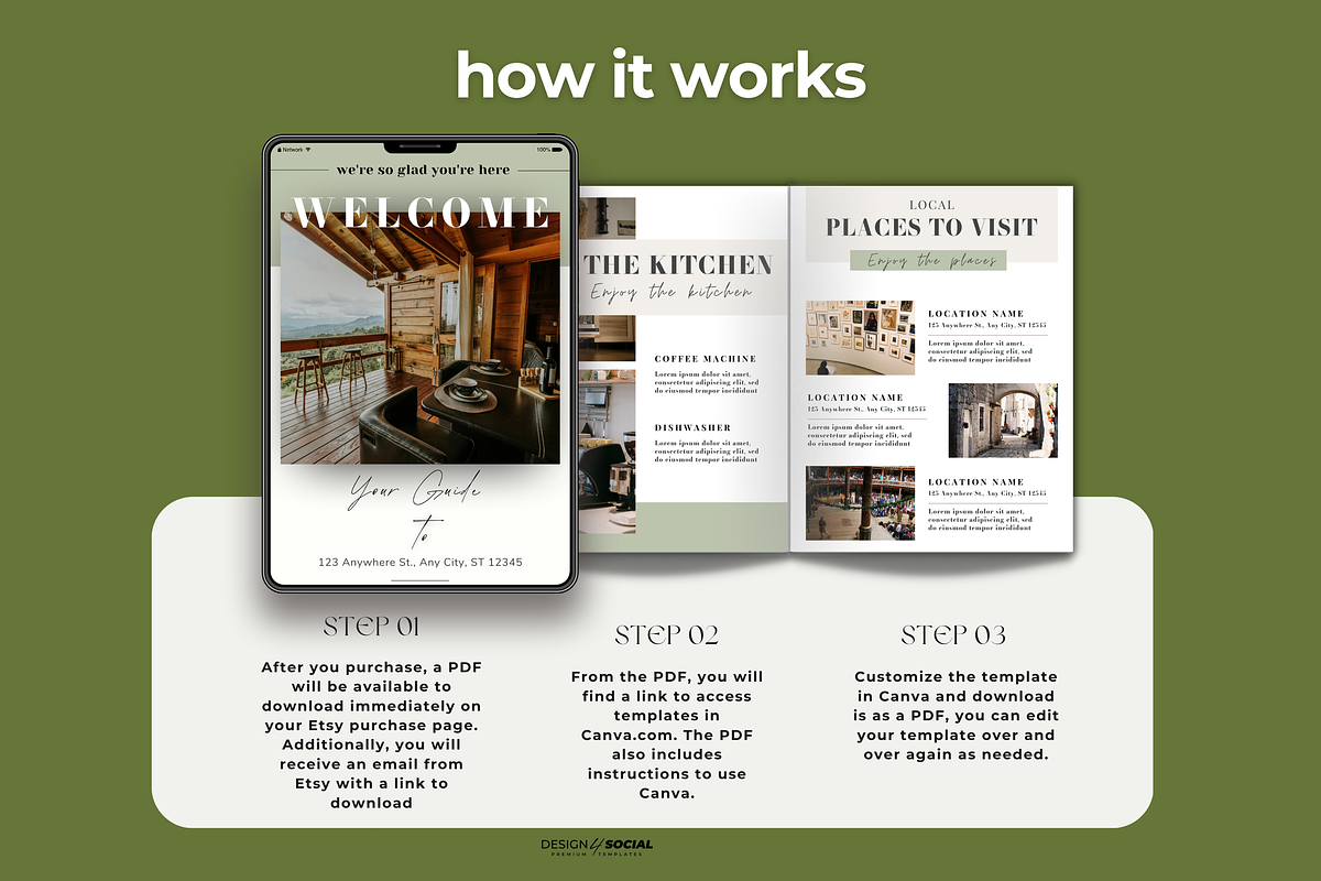 Airbnb Welcome Book Template preview 7