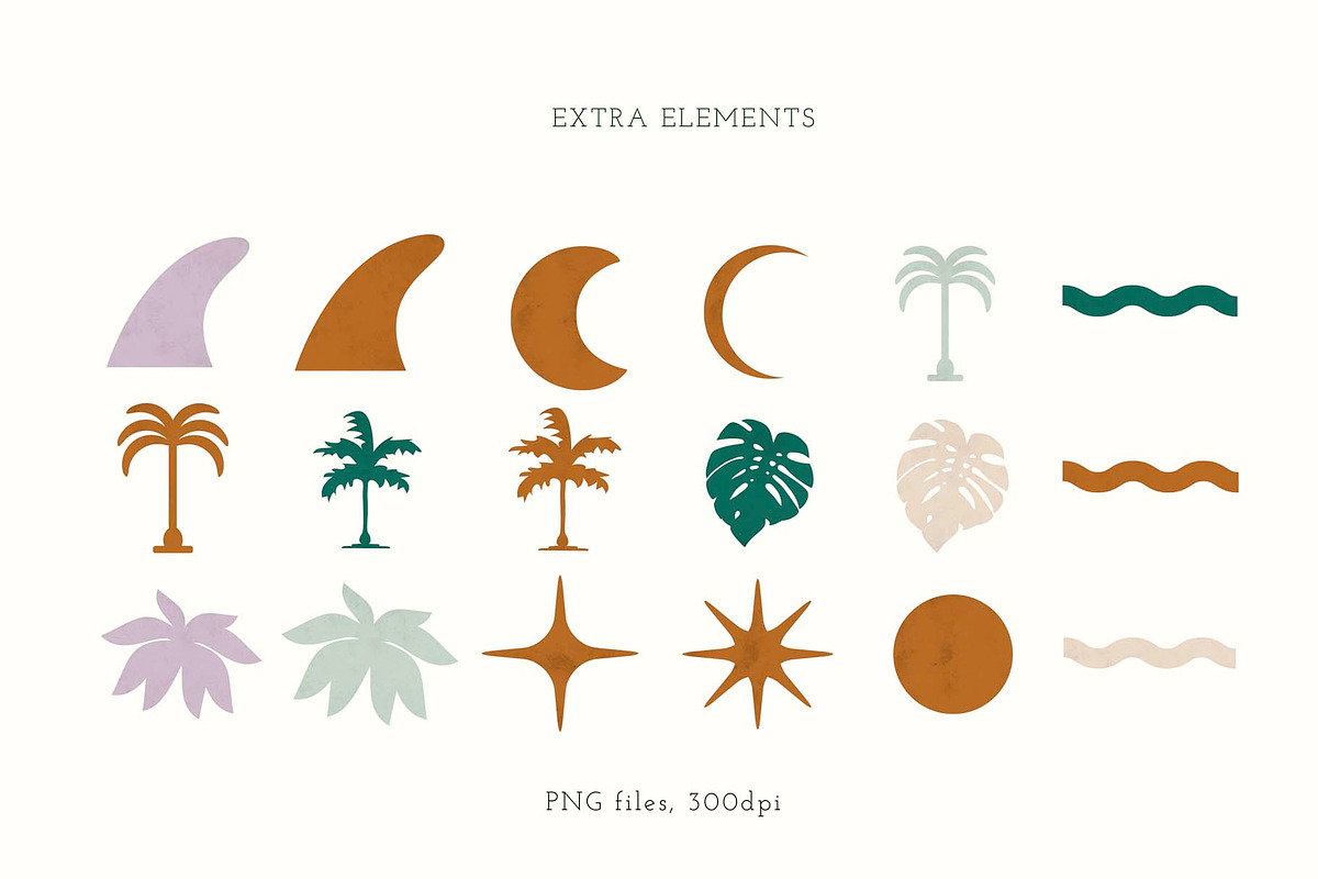 Pre-Made Shapes & Compositions, an Illustration by All This Concept (Photo 12 of 16)