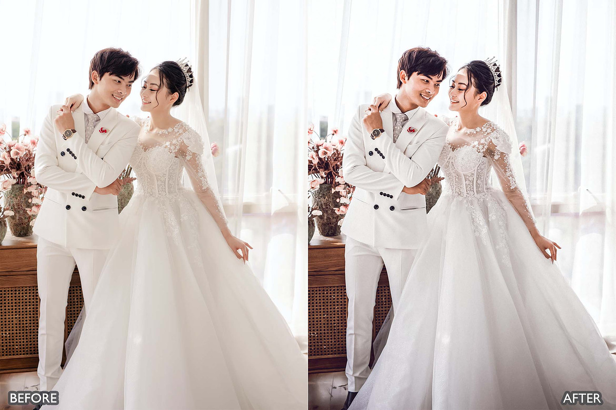 50 Premium Lightroom Wedding Presets, a Preset Add-On by AAA Presets (Photo 8 of 34)