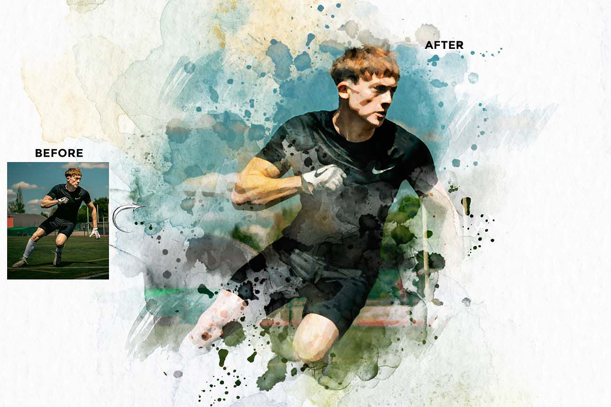 Classic Watercolor FX — Ps Action, an Action Add-On by Studio Retouch (Photo 12 of 12)