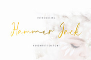 Hammer Jack, a Script Font by alit design (Thumbnail 1 of 9)