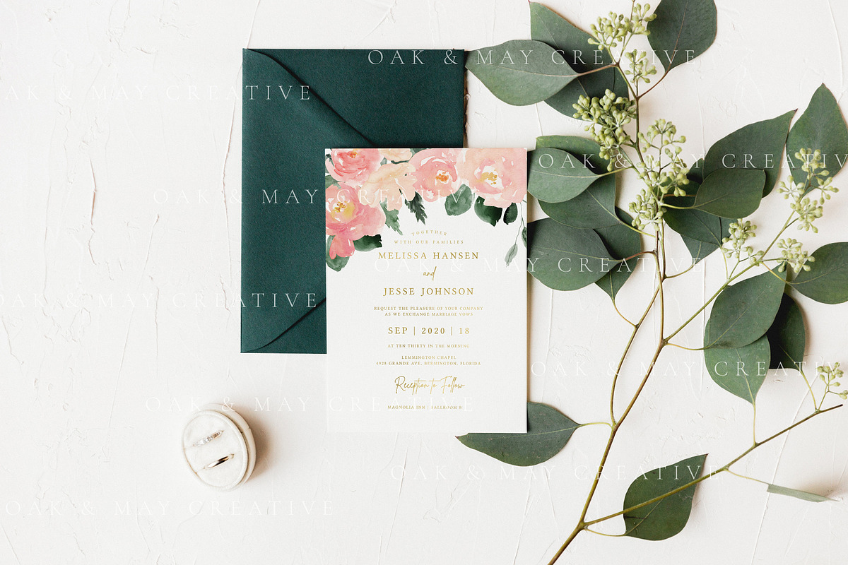 A7 Wedding Invitation Mockup, a Product Mockup by PrettyGrandmillennial (Photo 3 of 4)