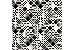 Monchrome seamless pattern