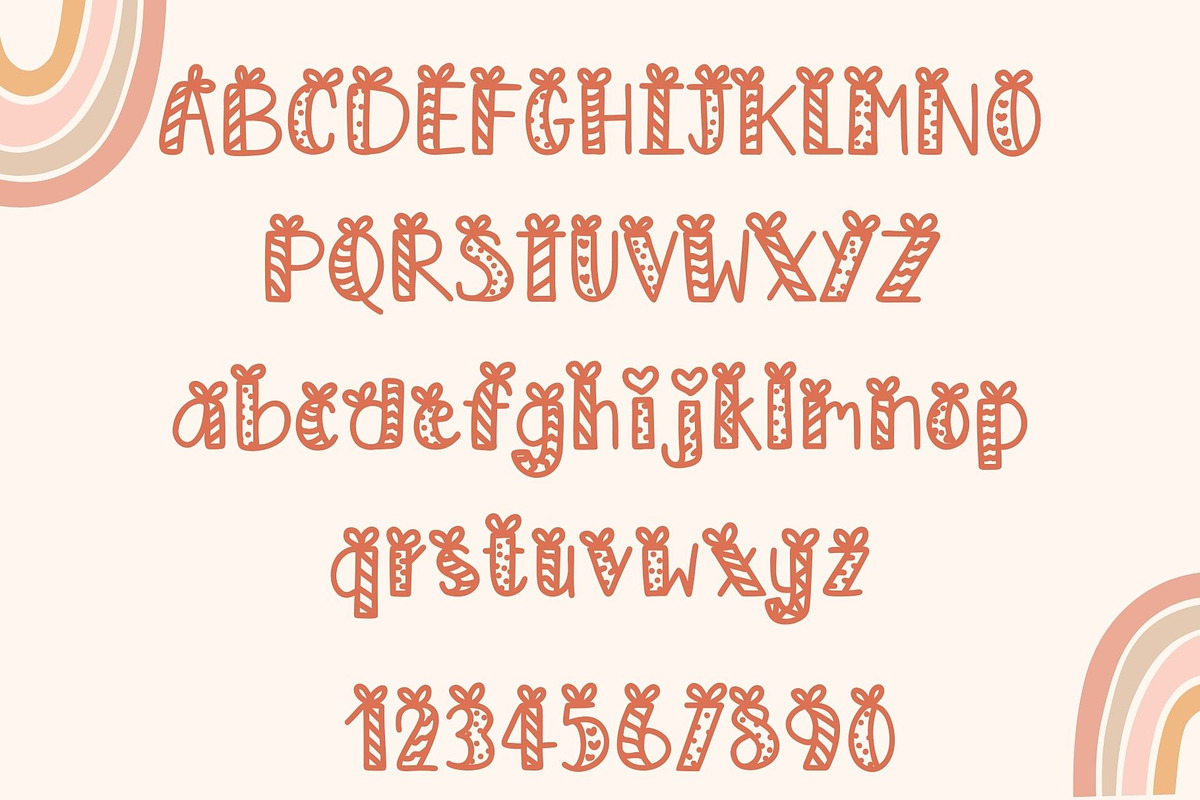 Your Gift font, a Handwritten Font by JJuta (Photo 5 of 6)
