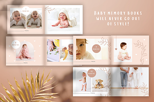 Baby Photo Book Template. Freebie!