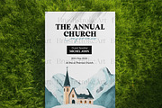 Church Clipart, Christmas Church PNG, a Decorative Illustration by BrushstrokeArtGB (Thumbnail 9 of 9)