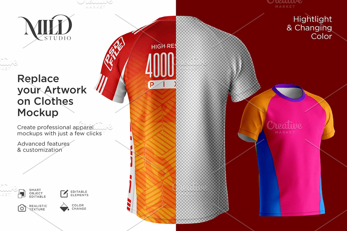 Stem jersey top (Light gray)