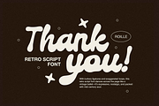 Roille Retro Script Classic, a Script Font by Typetemp Studio (Thumbnail 22 of 23)