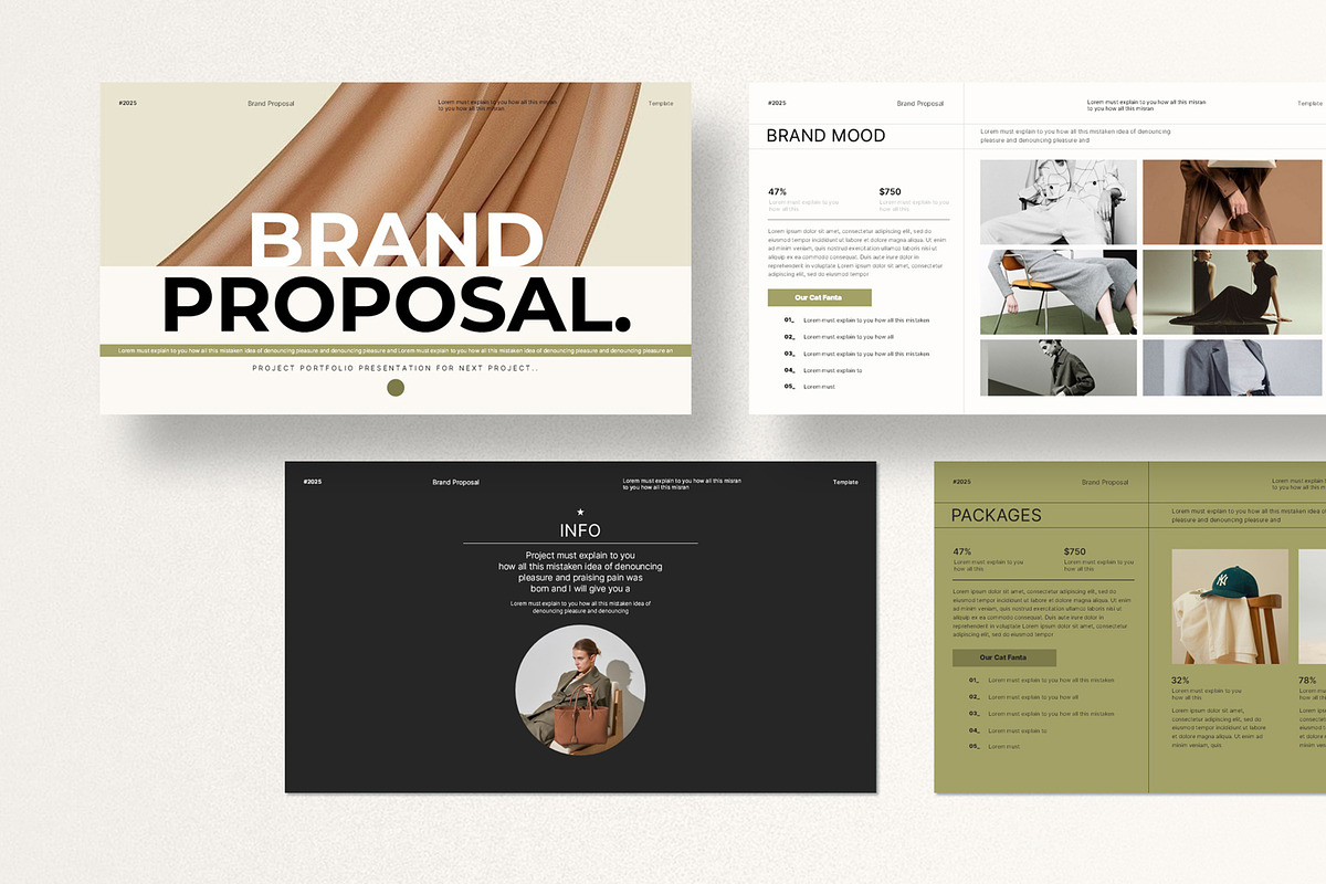 Brand Proposal PowerPoint Template, a Presentation Template by Creative-Work (Photo 2 of 7)