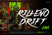 Trash Brutal Typeface, a Script Font by alit design (Thumbnail 16 of 20)