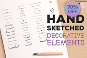 Hand Sketched Elements, a Decorative Illustration by Design Shop (Thumbnail 1 of 6)